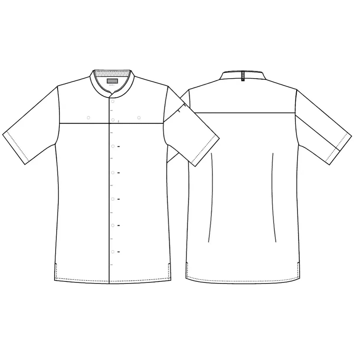 Chef Coat Short Sleeve Unisex 25266