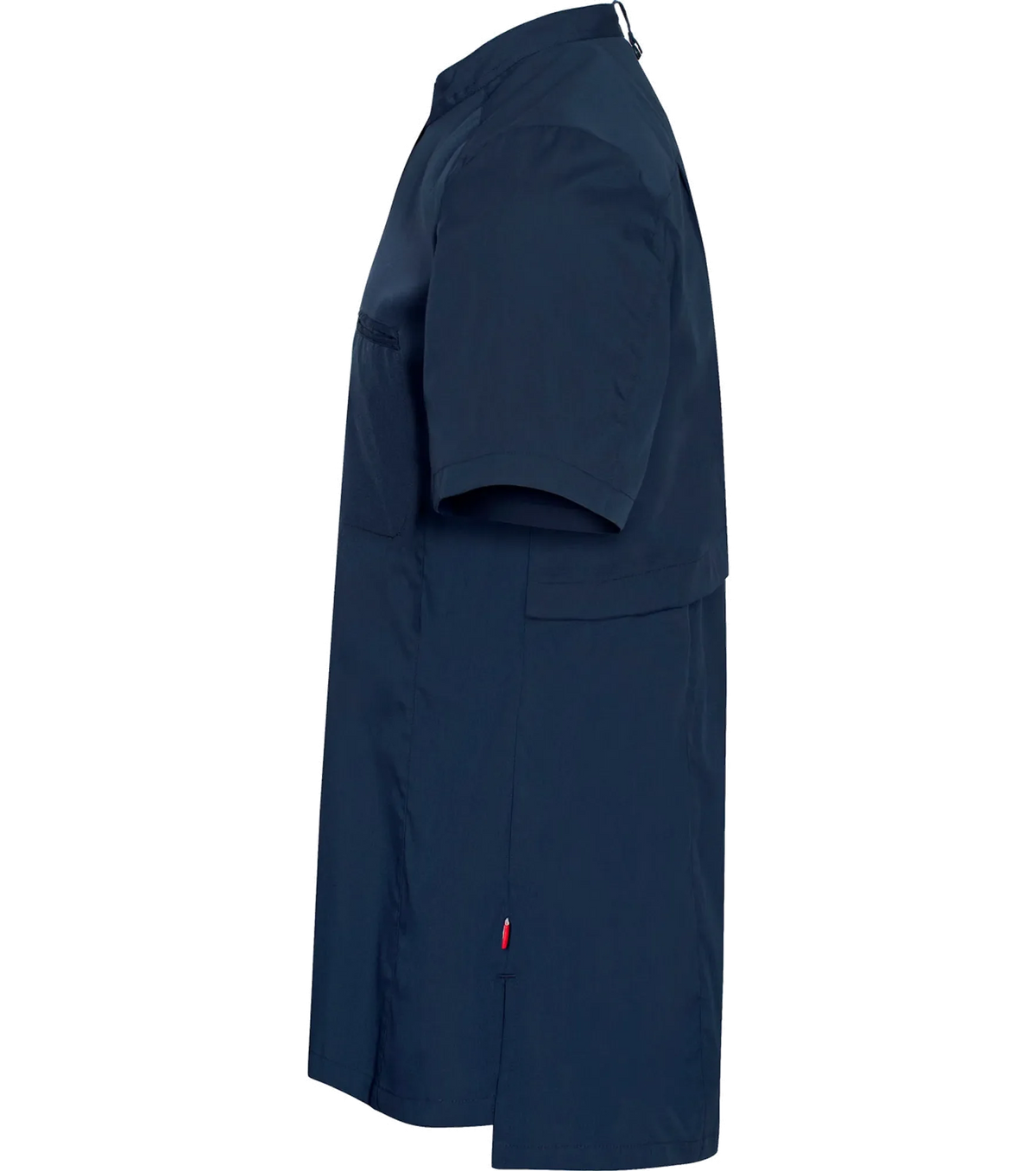 Navy 1006 Chef Shirt Action stretch side