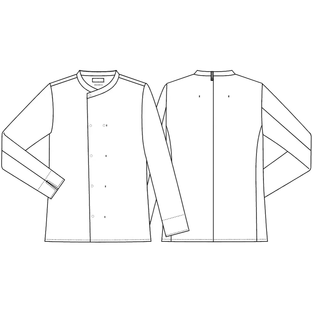 Chef Coat Long Sleeve Unisex 23691