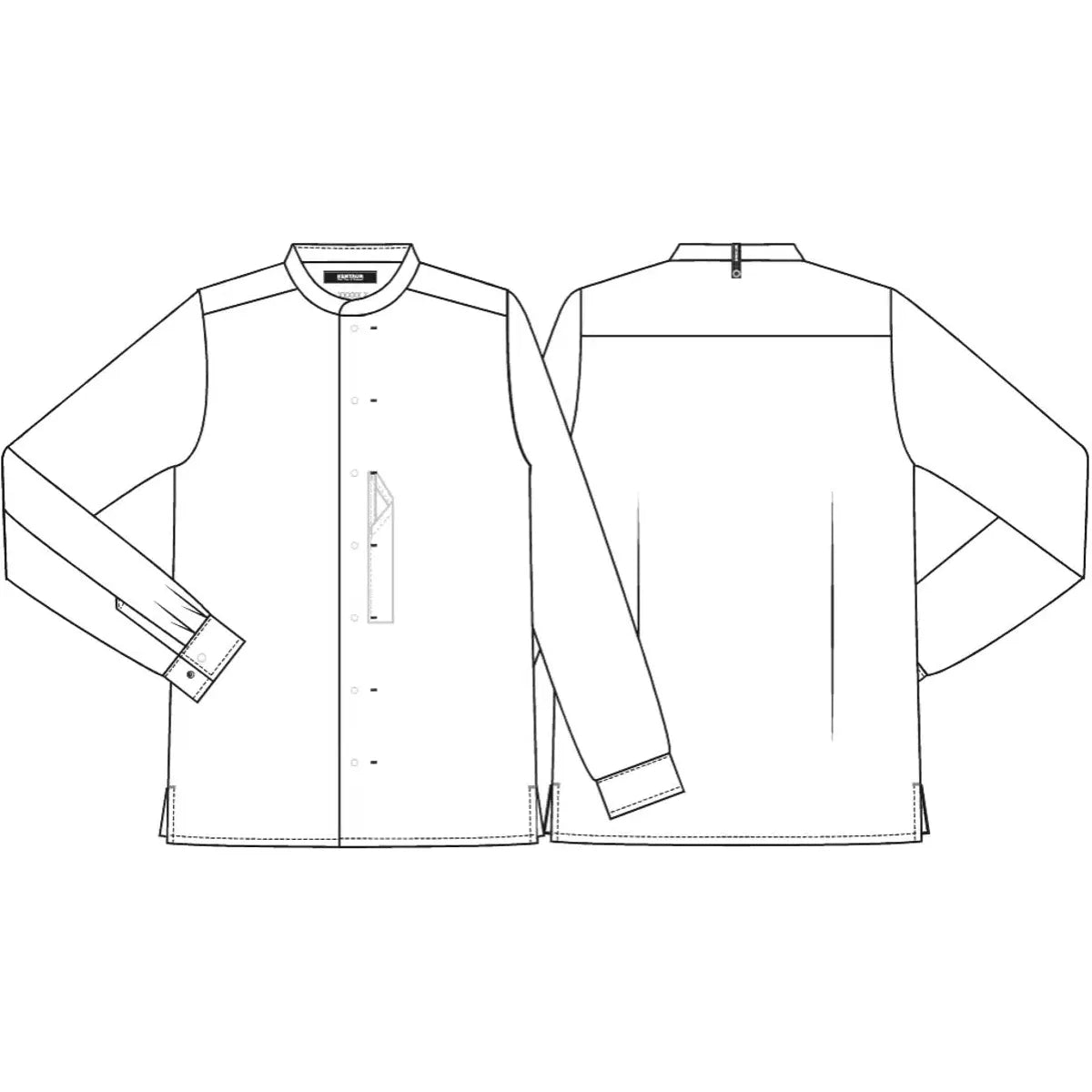 Chef Shirt Long Sleeve Unisex 25241