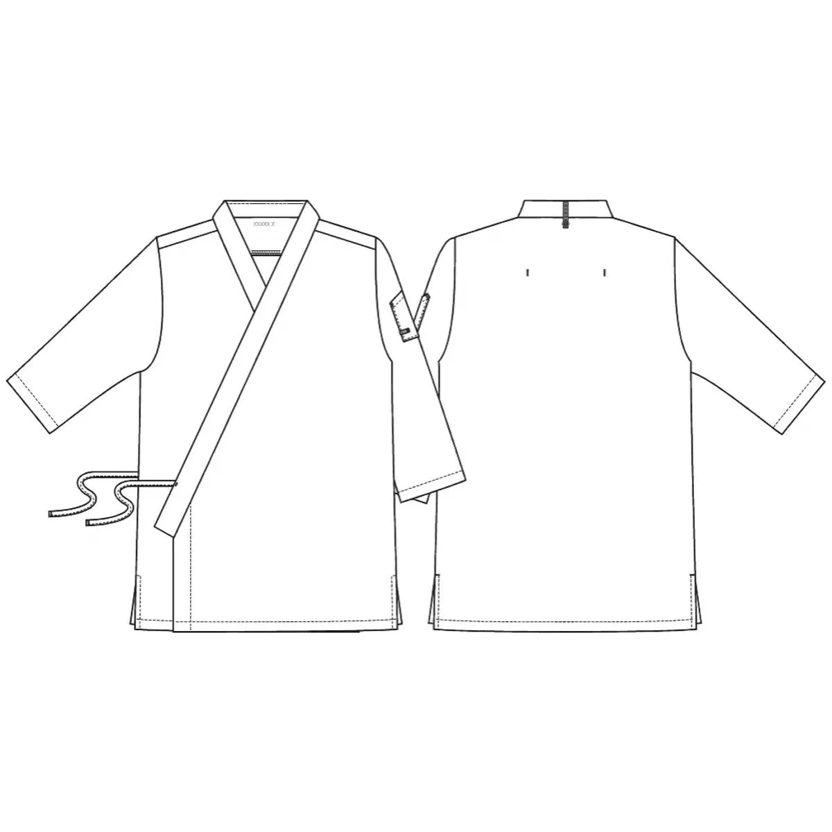 Chef Coat Kimono Unisex 23700