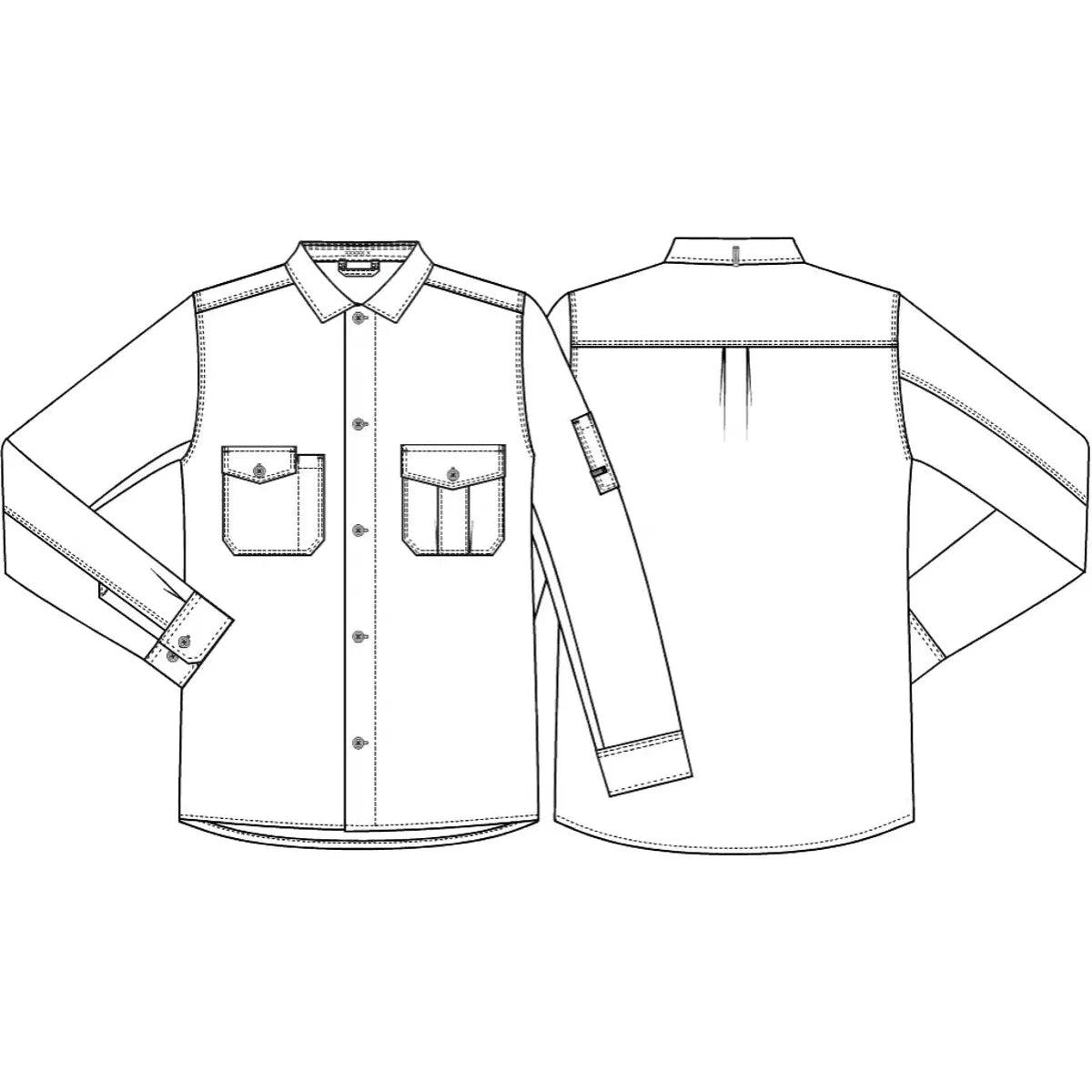 Overshirt Long Sleeve 23055