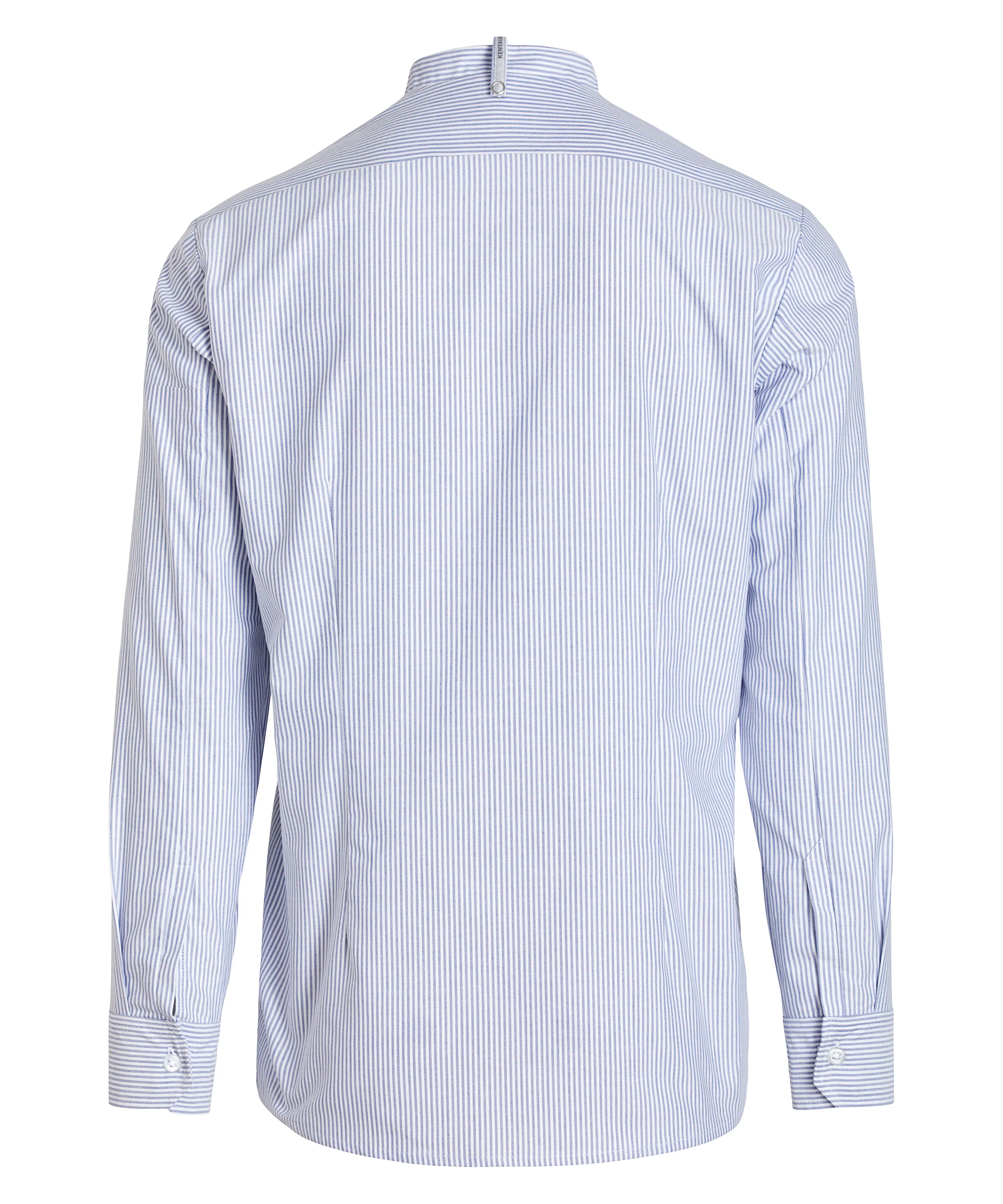 Kentaur 25478 men's Oxford shirt in blue stripe, back