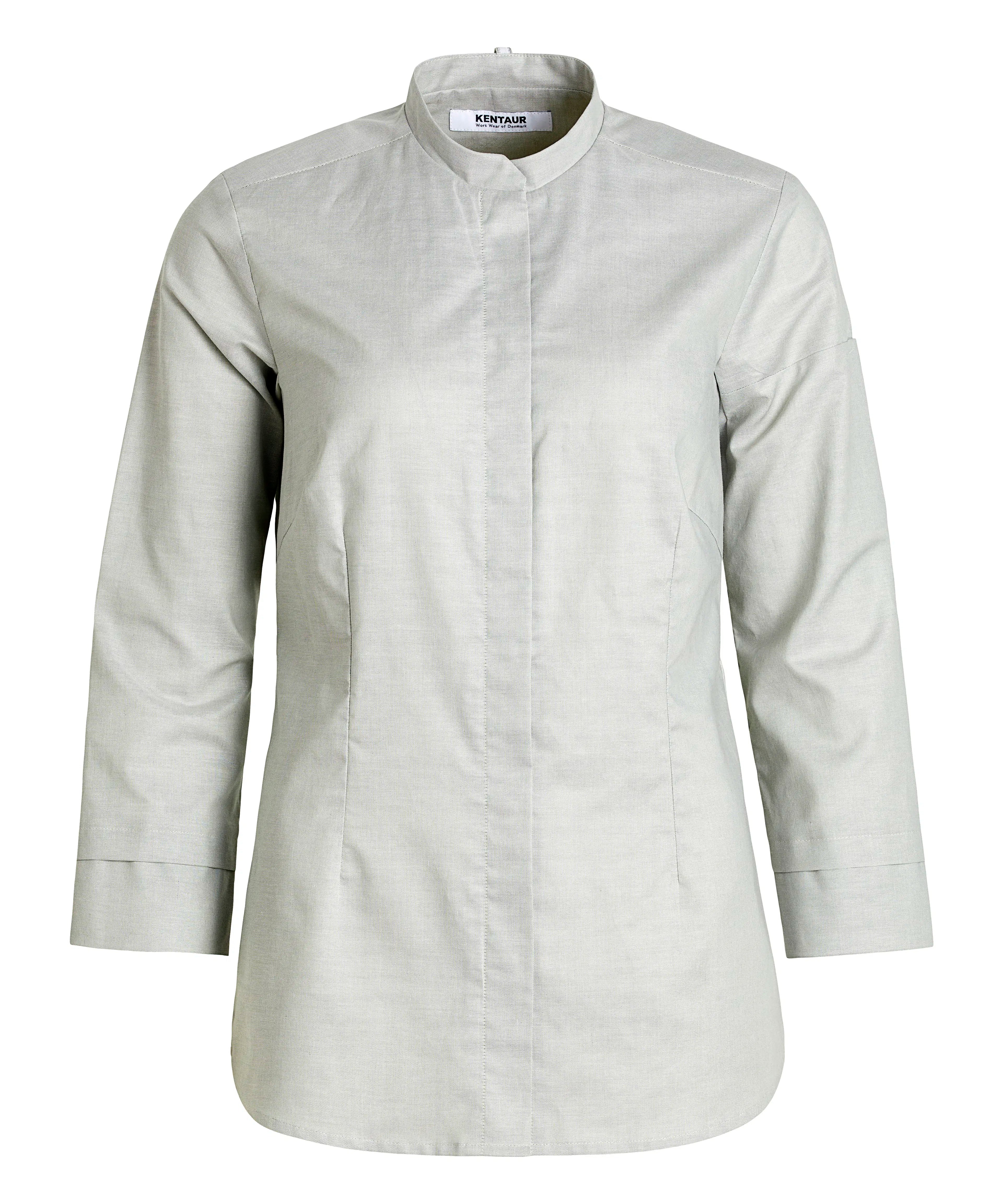 Kentaur 15478 women's Oxford shirt in olive, front