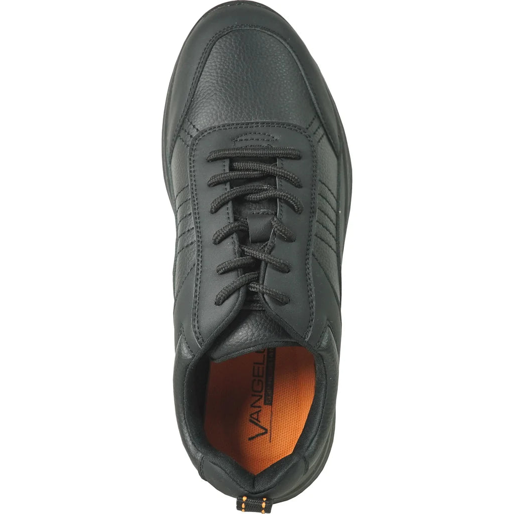 VANGELO Women Slip Resistant Shoe ARIA-4 Black - Wide Width Available
