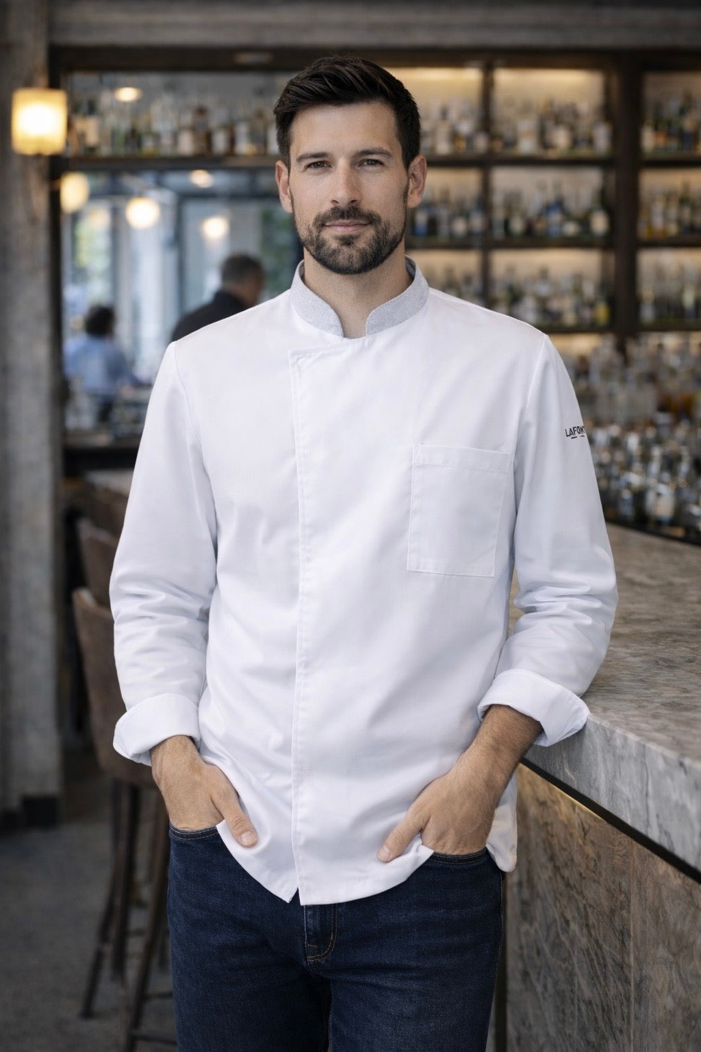 CABBAGE Chef Coat Long-Sleeve Unisex