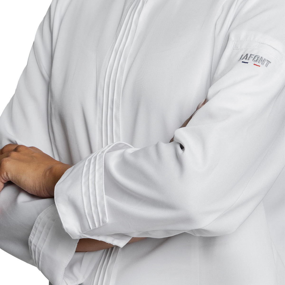 CRISTAL Women's Long Sleeve Chef Coat