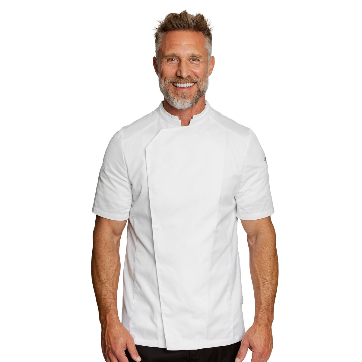 Lemongrass2 Men's Short Sleeve Chef Coat | Lafont