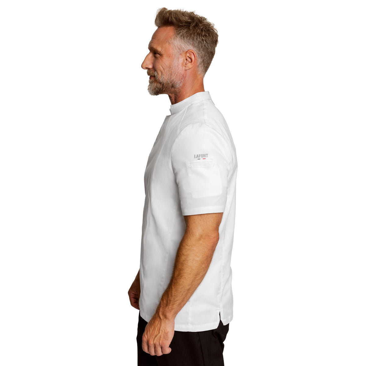 Lemongrass2 Men's Short Sleeve Chef Coat | Lafont
