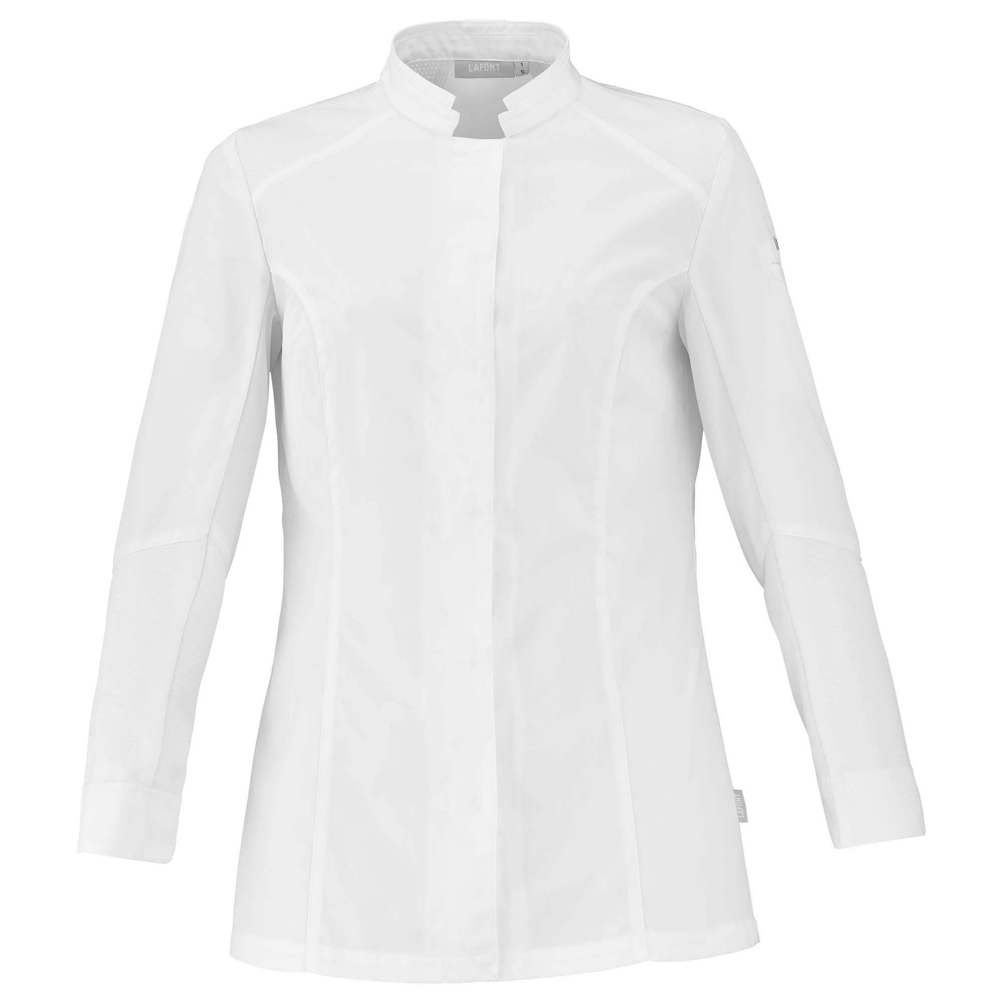 Marjoram Women's Long Sleeve Chef Coat | Fitted for Active Kitchen Work