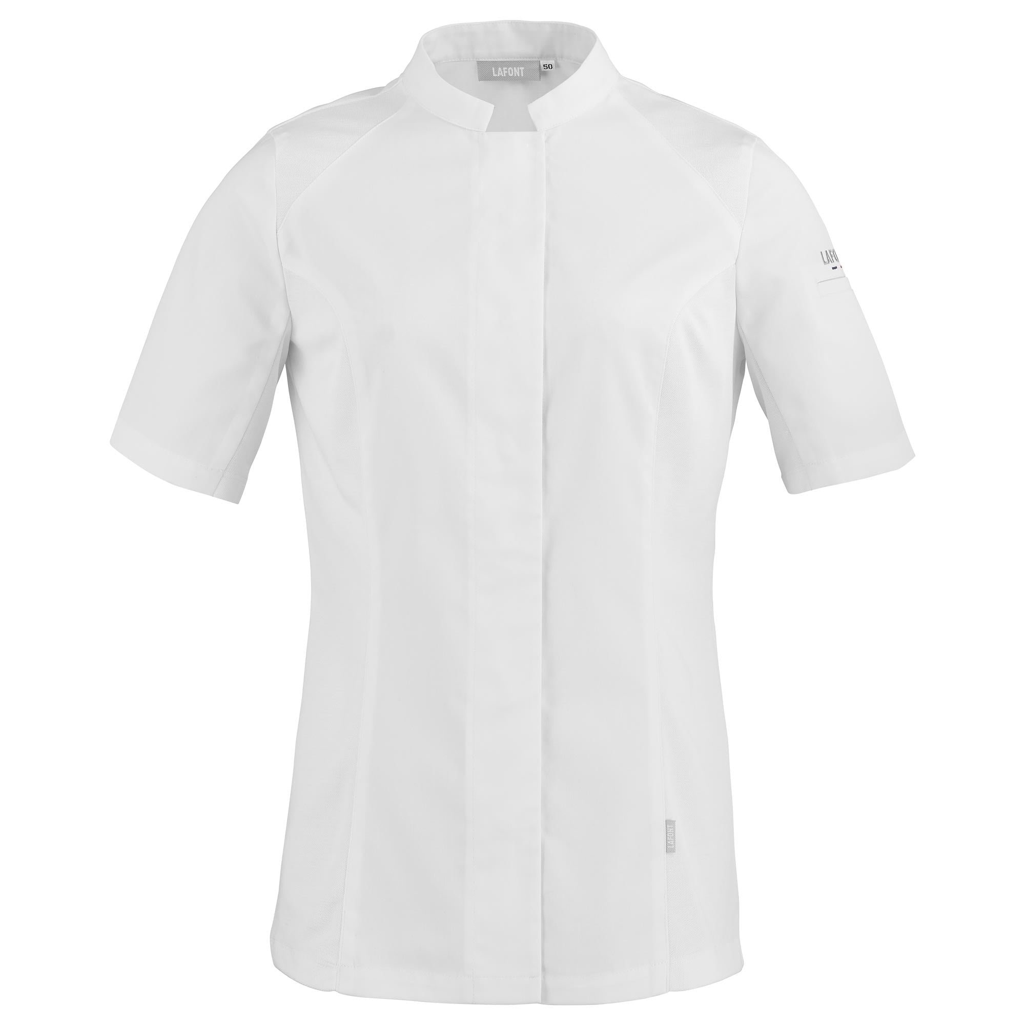 PEPPER2 Chef Coat Short Sleeve Womens