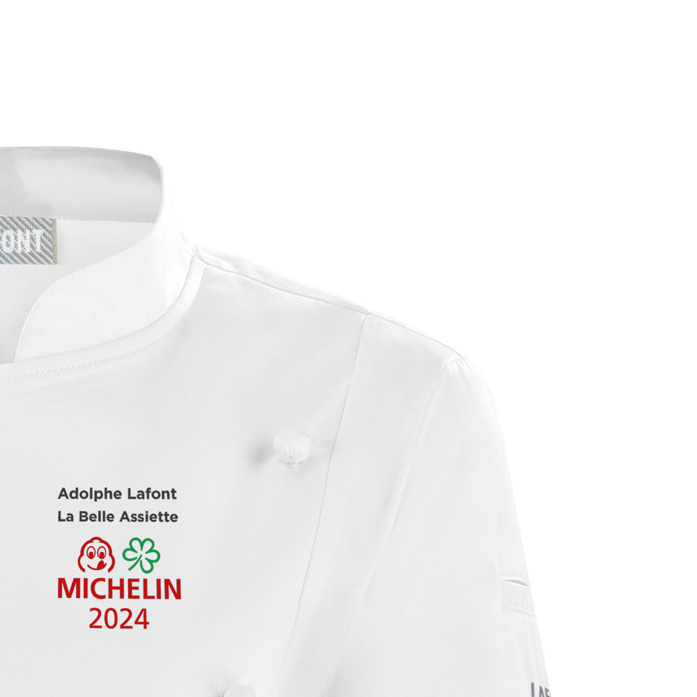 PLATINE Chef Coat Short-Sleeve Women's