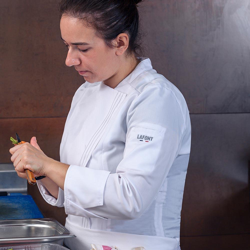 TITANE Chef Coat Long Sleeve Womens