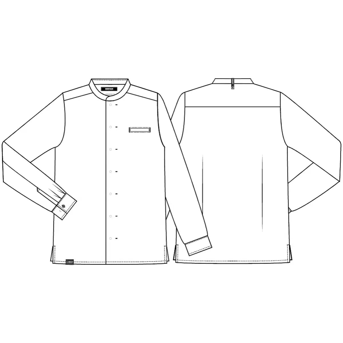 Chef Coat Long Sleeve Unisex 25281
