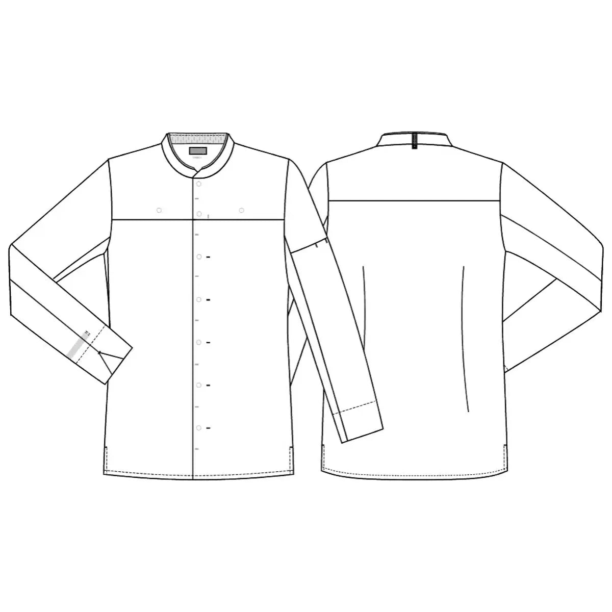 Chef Coat Long Sleeve Unisex 25265