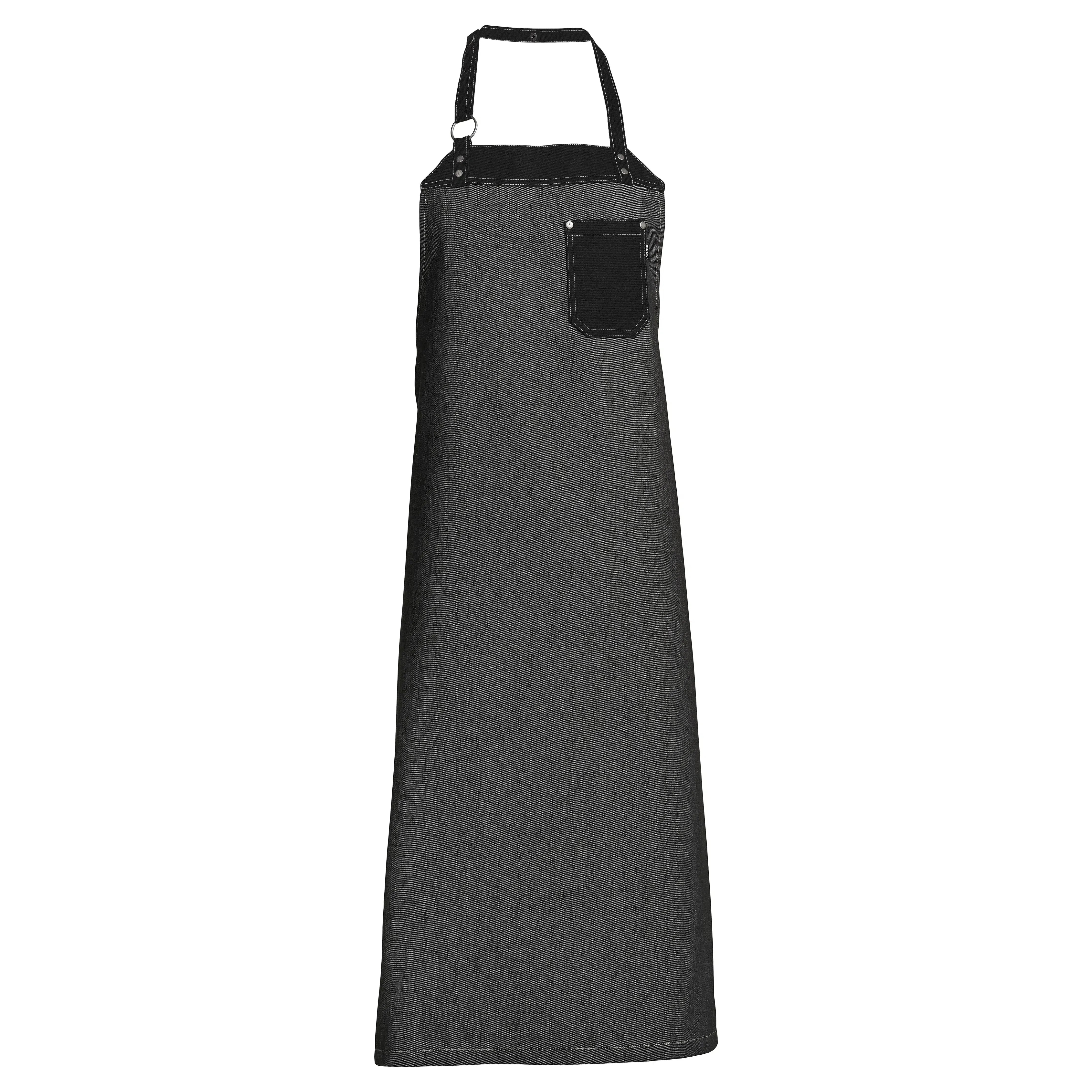 Bib Apron With Pocket 30391