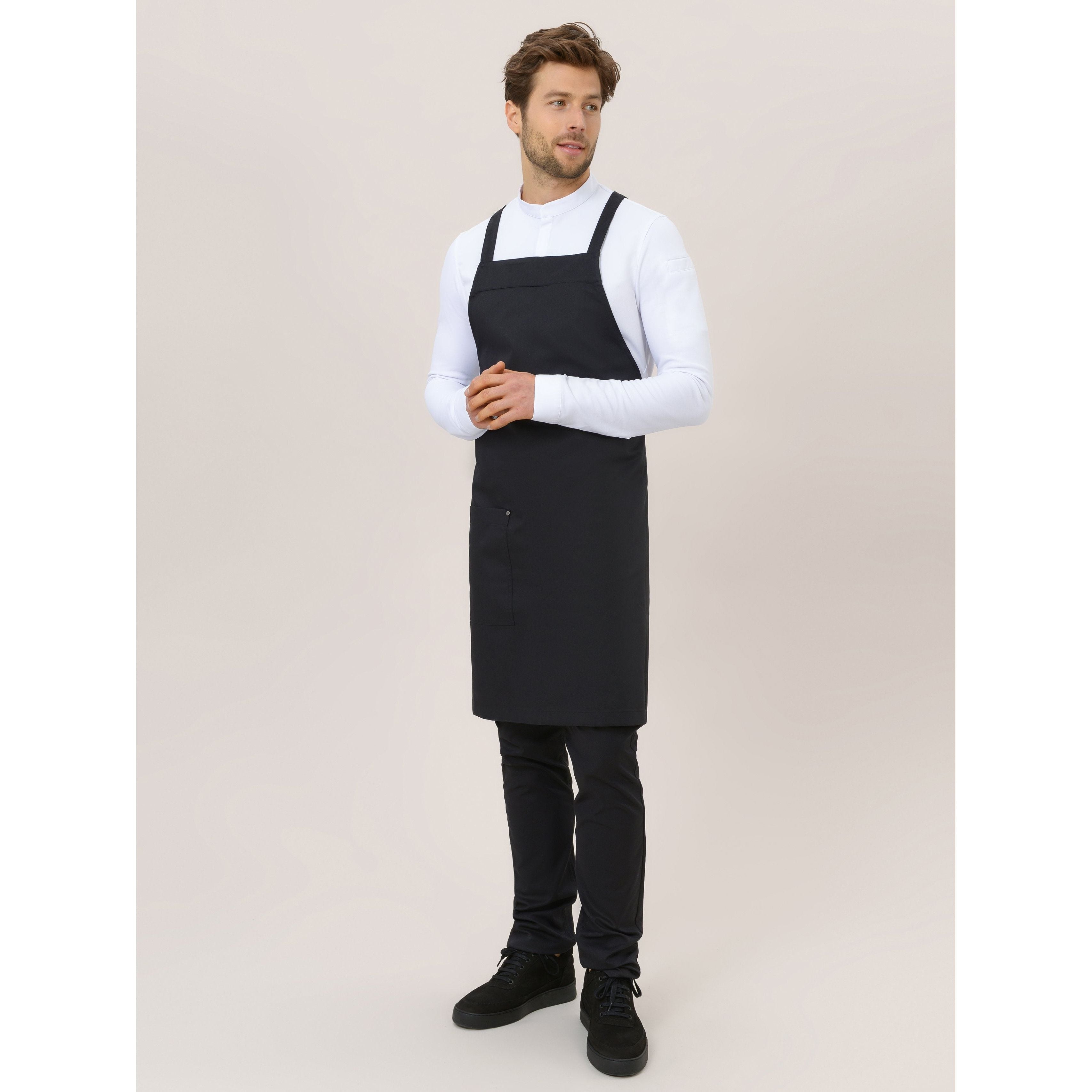 Bib Apron Eden Black