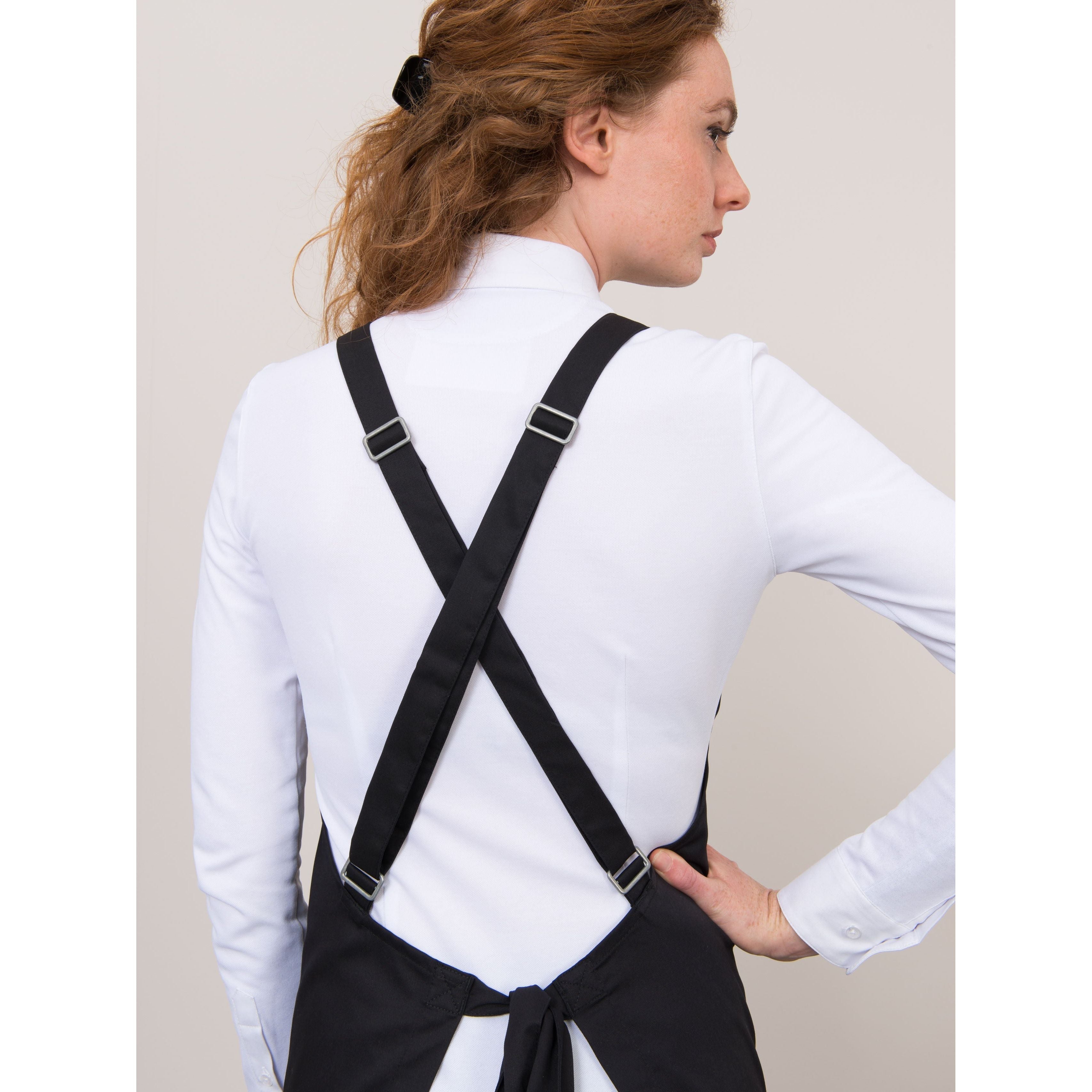 Bib Apron Eden Black