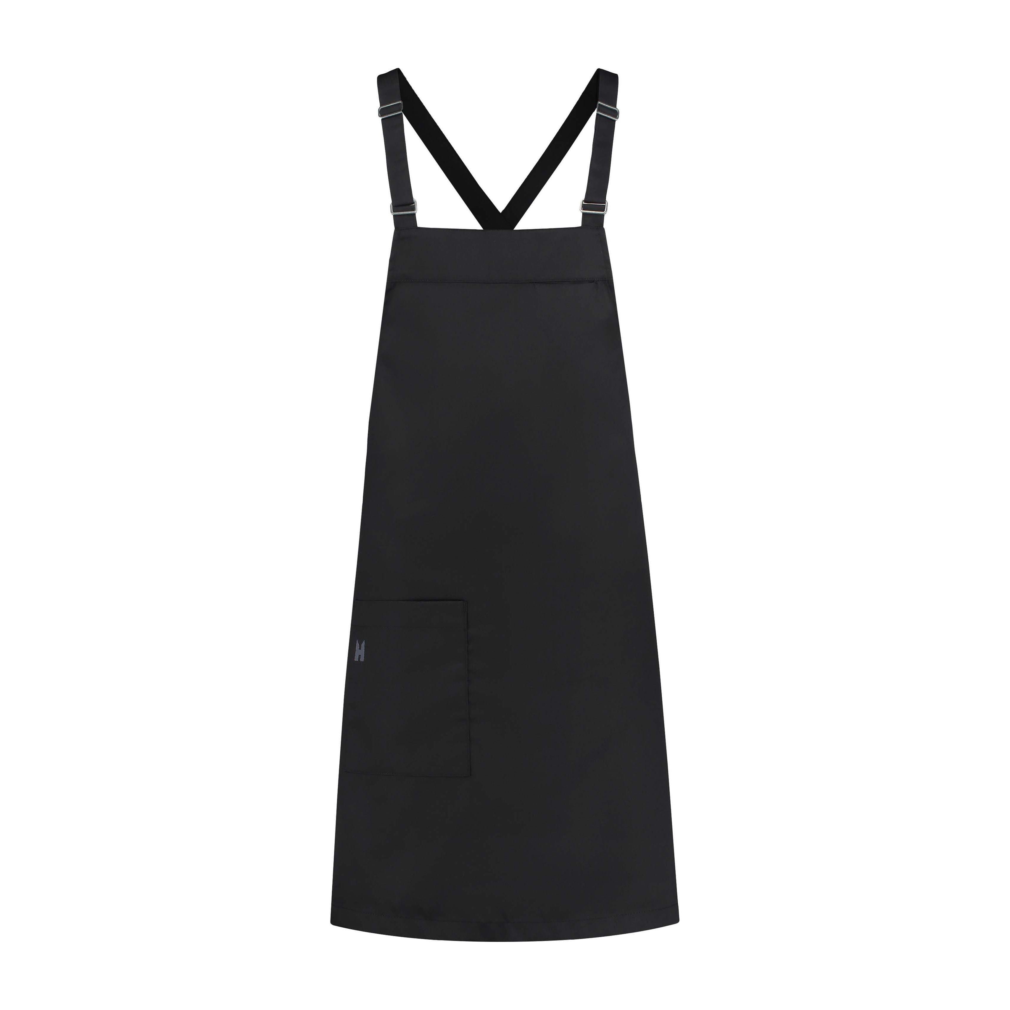 Bib Apron Eden Black