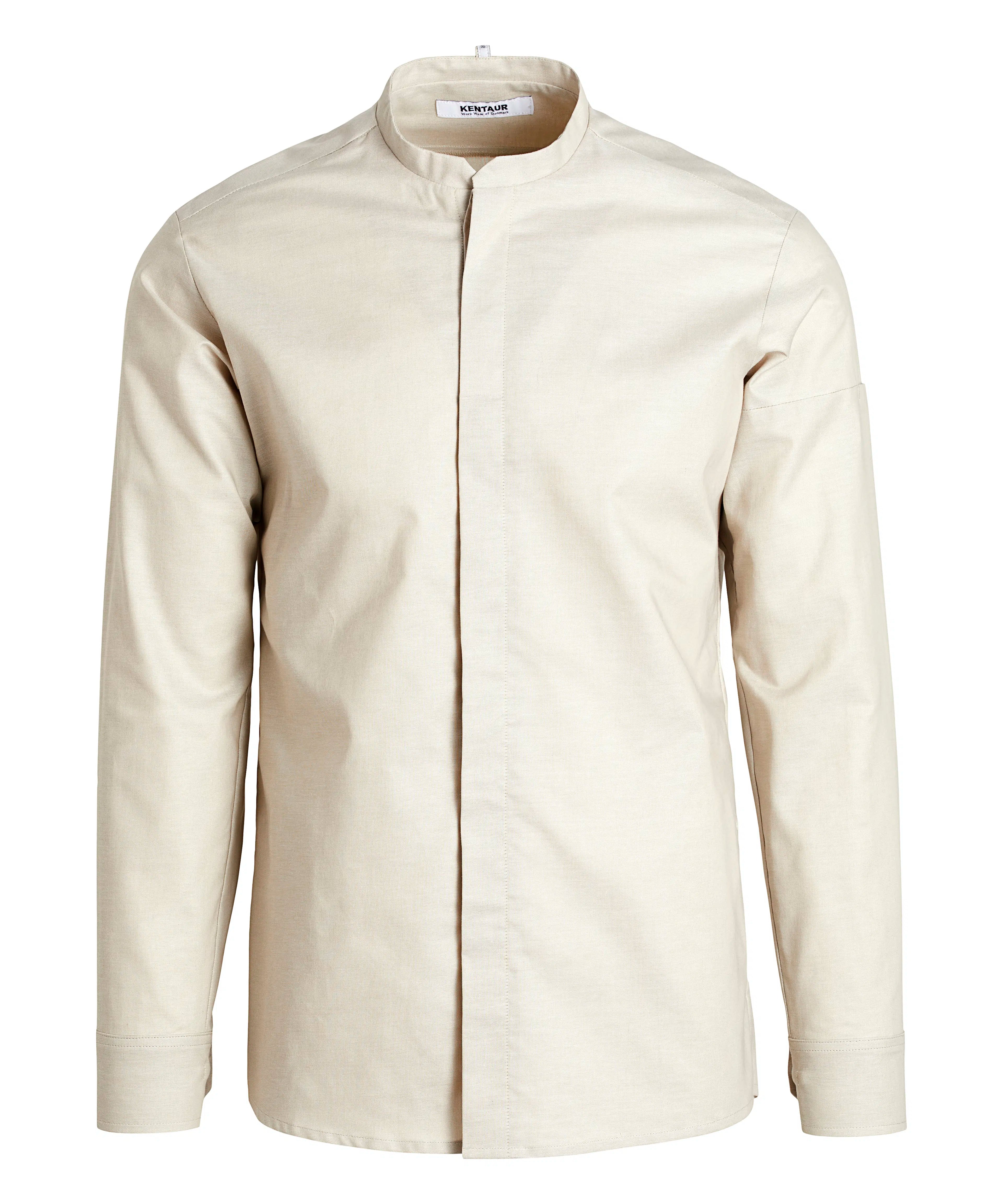 Kentaur 25478 men's Oxford shirt in sand, front