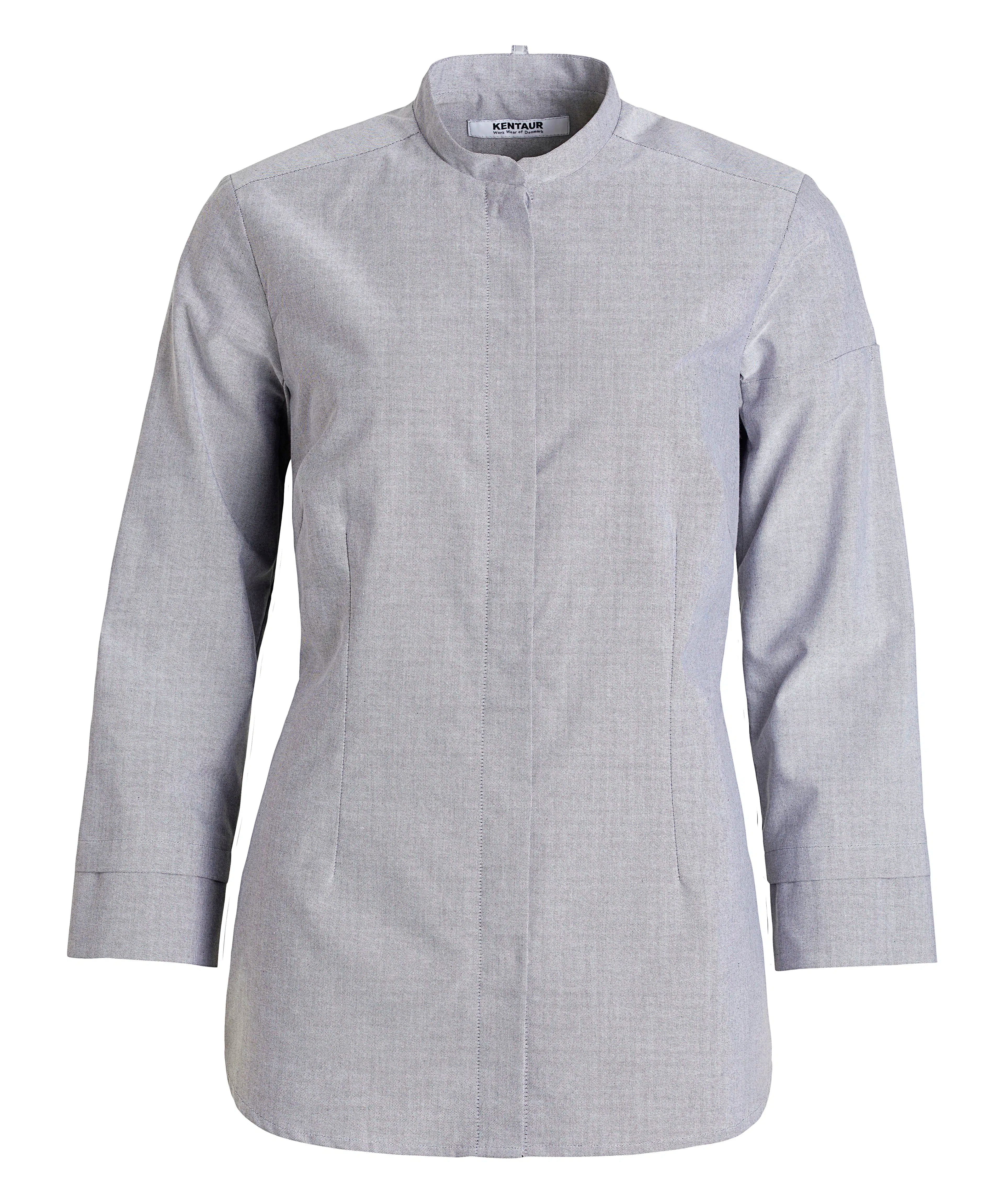 Kentaur 15478 women's Oxford shirt in oxford grey, front