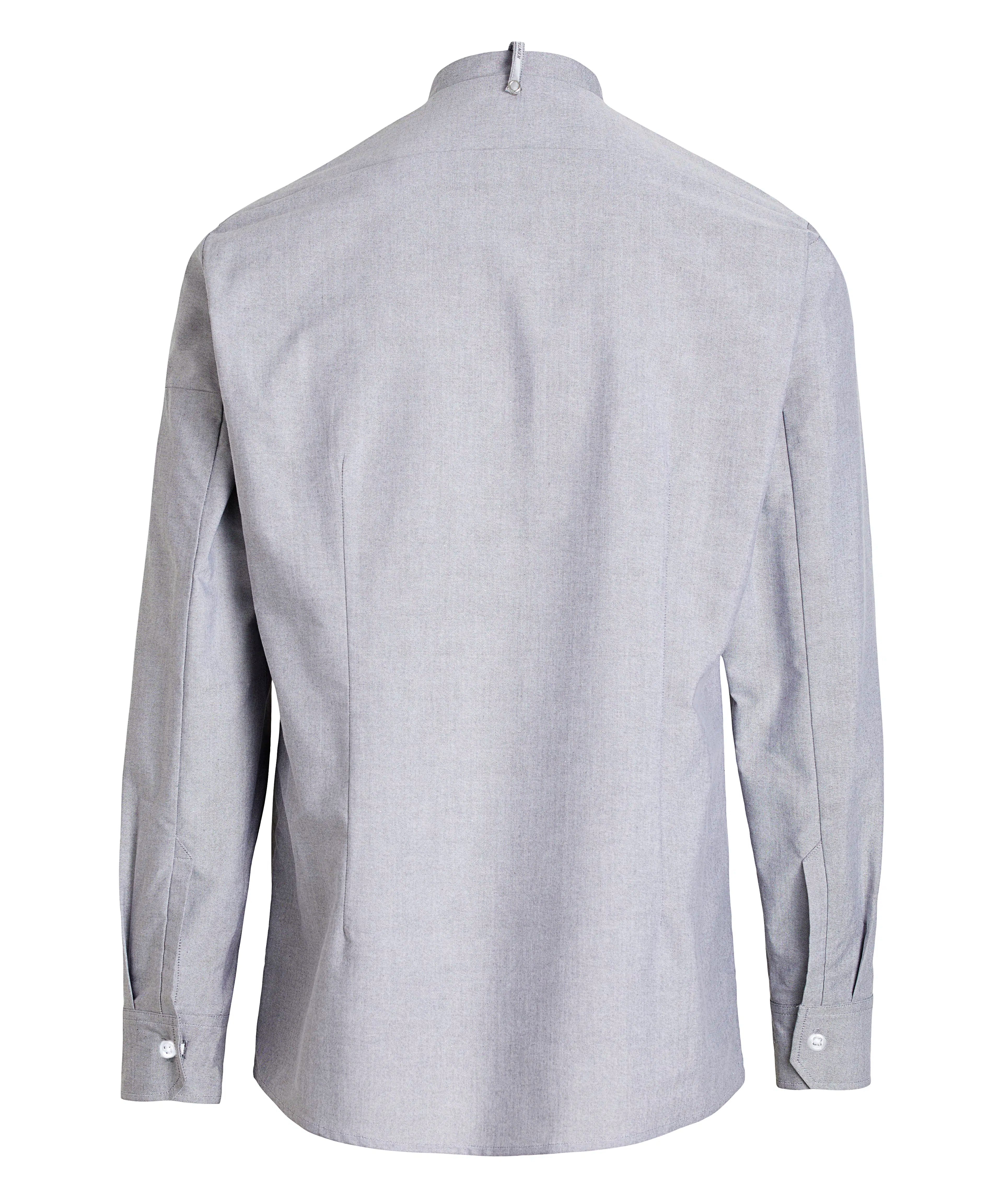 Kentaur 25478 men's Oxford shirt in oxford grey, back