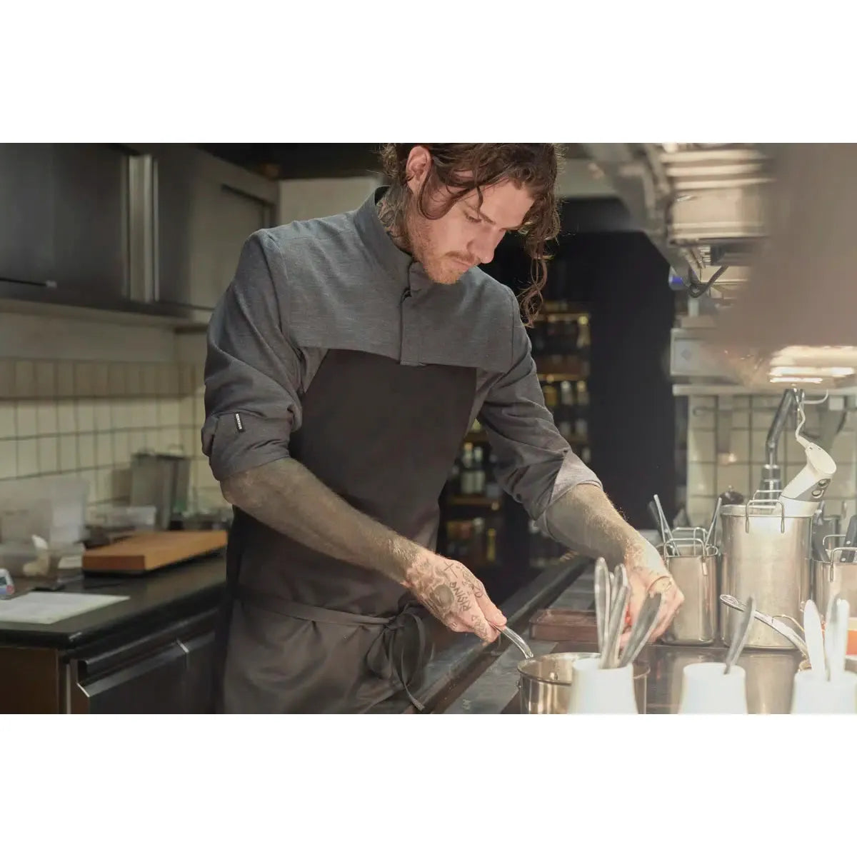 Chef Shirt Long Sleeve Unisex 25236