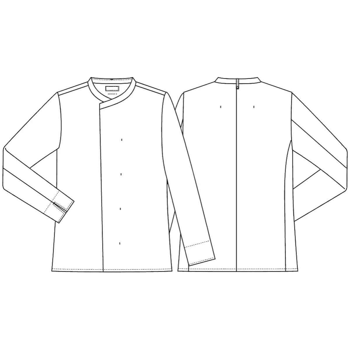 Chef Coat Long Sleeve Unisex 23591