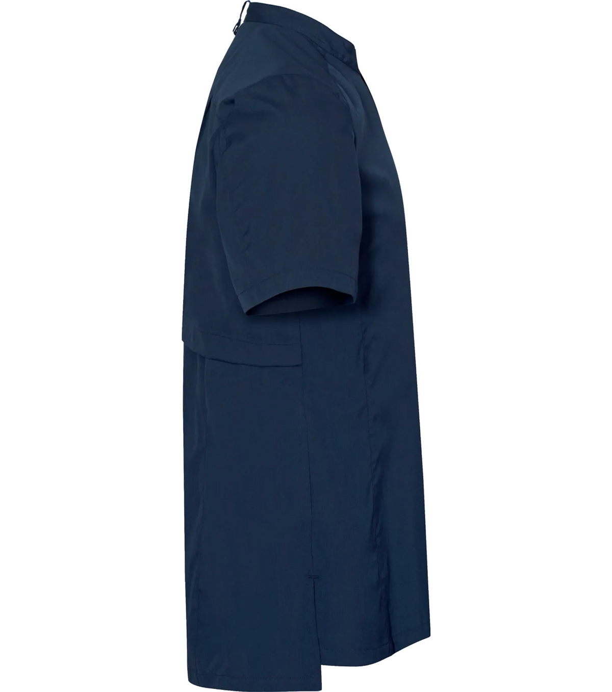 Navy 1006 Chef Shirt Action stretch detail