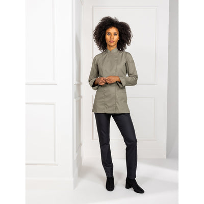 Lynn Olivette Women’s Chef Jacket | Eco-Friendly Design & Hidden Pocket