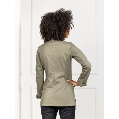 Lynn Olivette Women’s Chef Jacket | Eco-Friendly Design & Hidden Pocket
