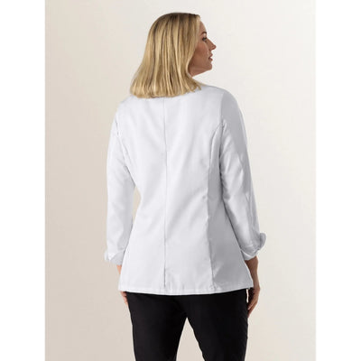 Backside view of the Venus coat by Le Nouveau Chef