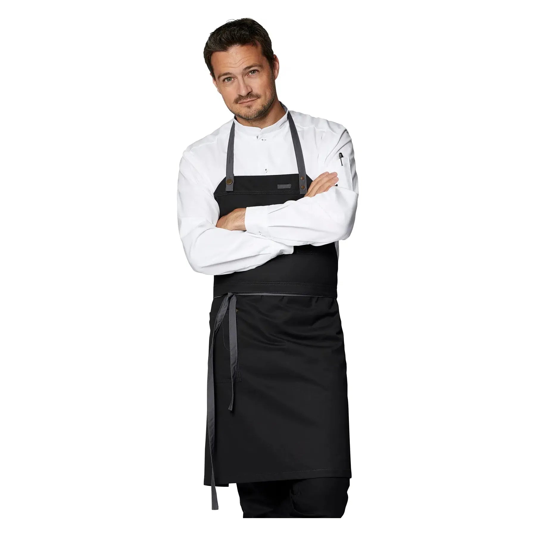 Bib Apron With Pockets 30360