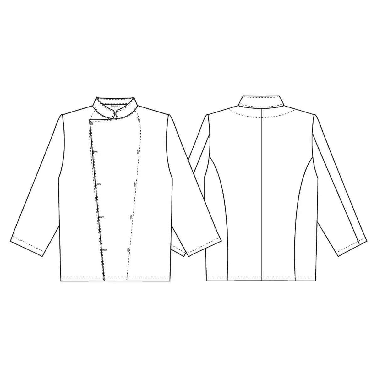 Chef Coat Long Sleeve Men's 2330