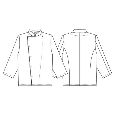2330 Men's Long Sleeve Chef Coat | Kentaur