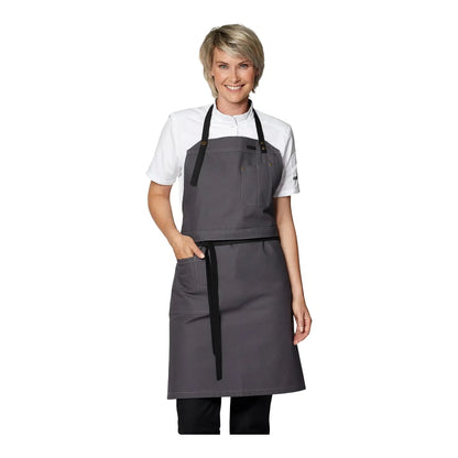 Bib Apron With Pockets 30360