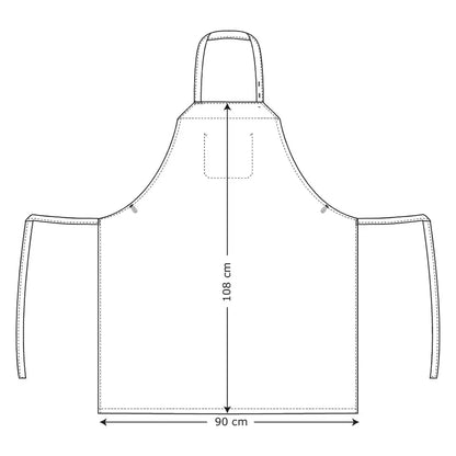 Bib Apron Extra Wide 31502