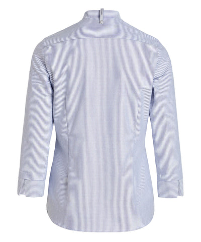 Kentaur 15478 women's Oxford shirt in blue stripe, back