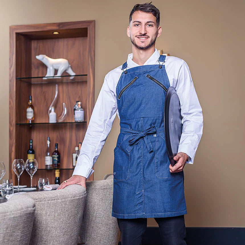 406 DENIM Bib Apron
