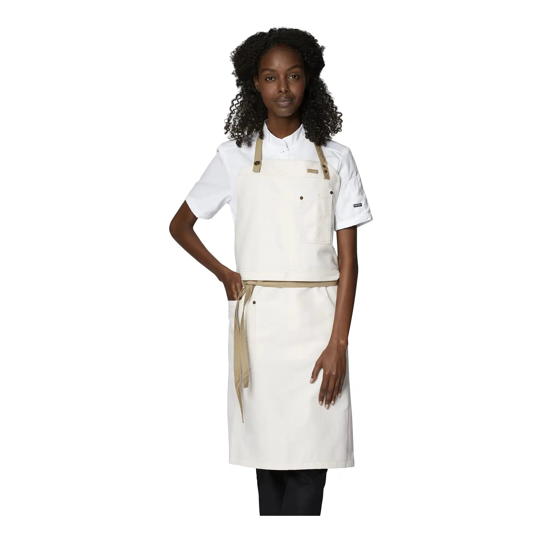 Bib Apron With Pockets 30360