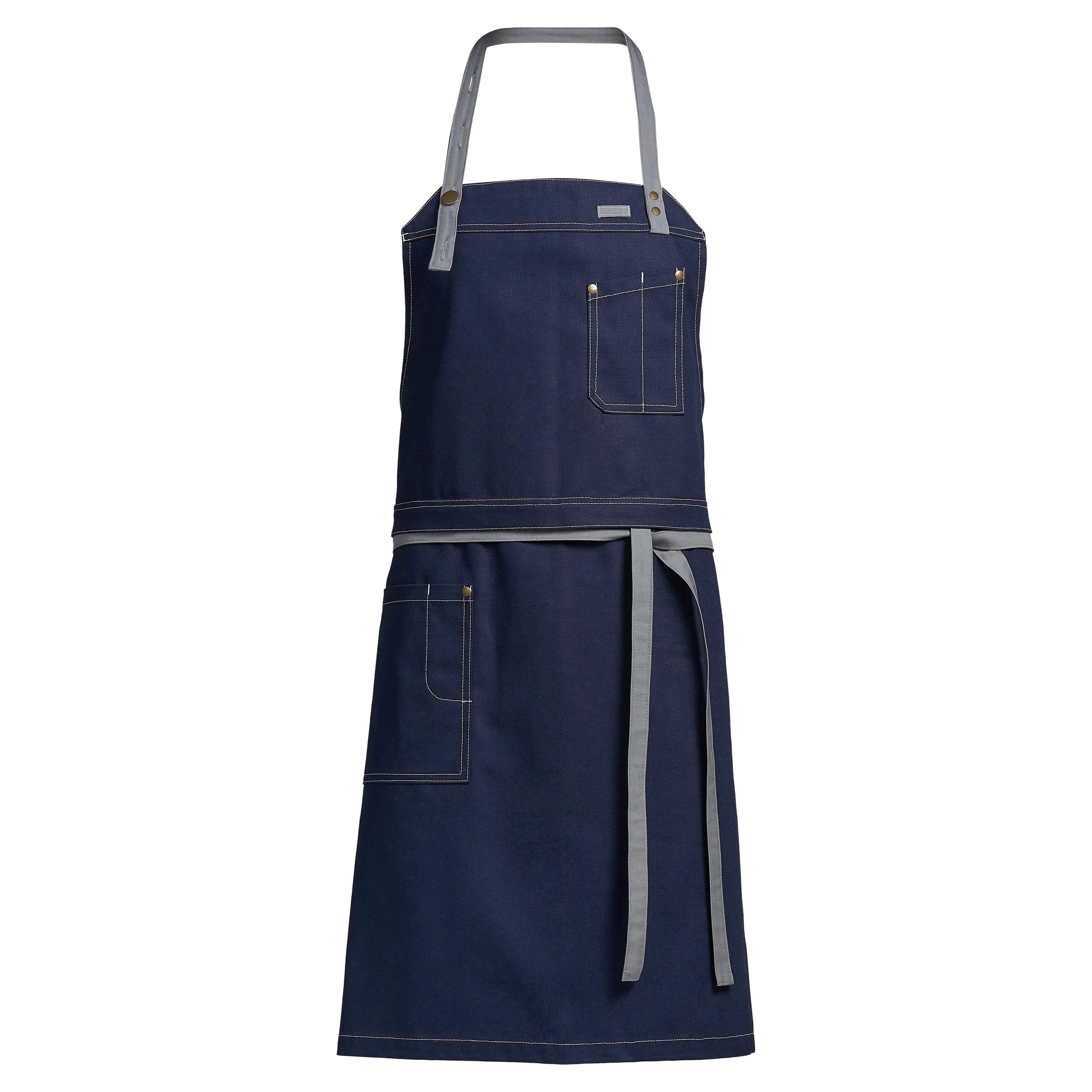 Bib Apron With Pockets 30360