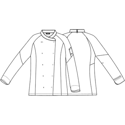 Chef Coat Short Sleeve Women's 13501