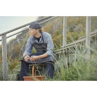 Bib Apron With Pocket 30391