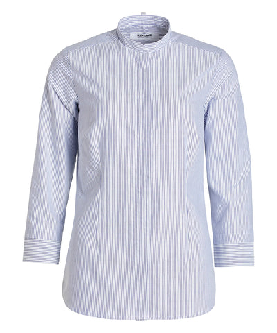 Kentaur 15478 women's Oxford shirt in blue stripe, front