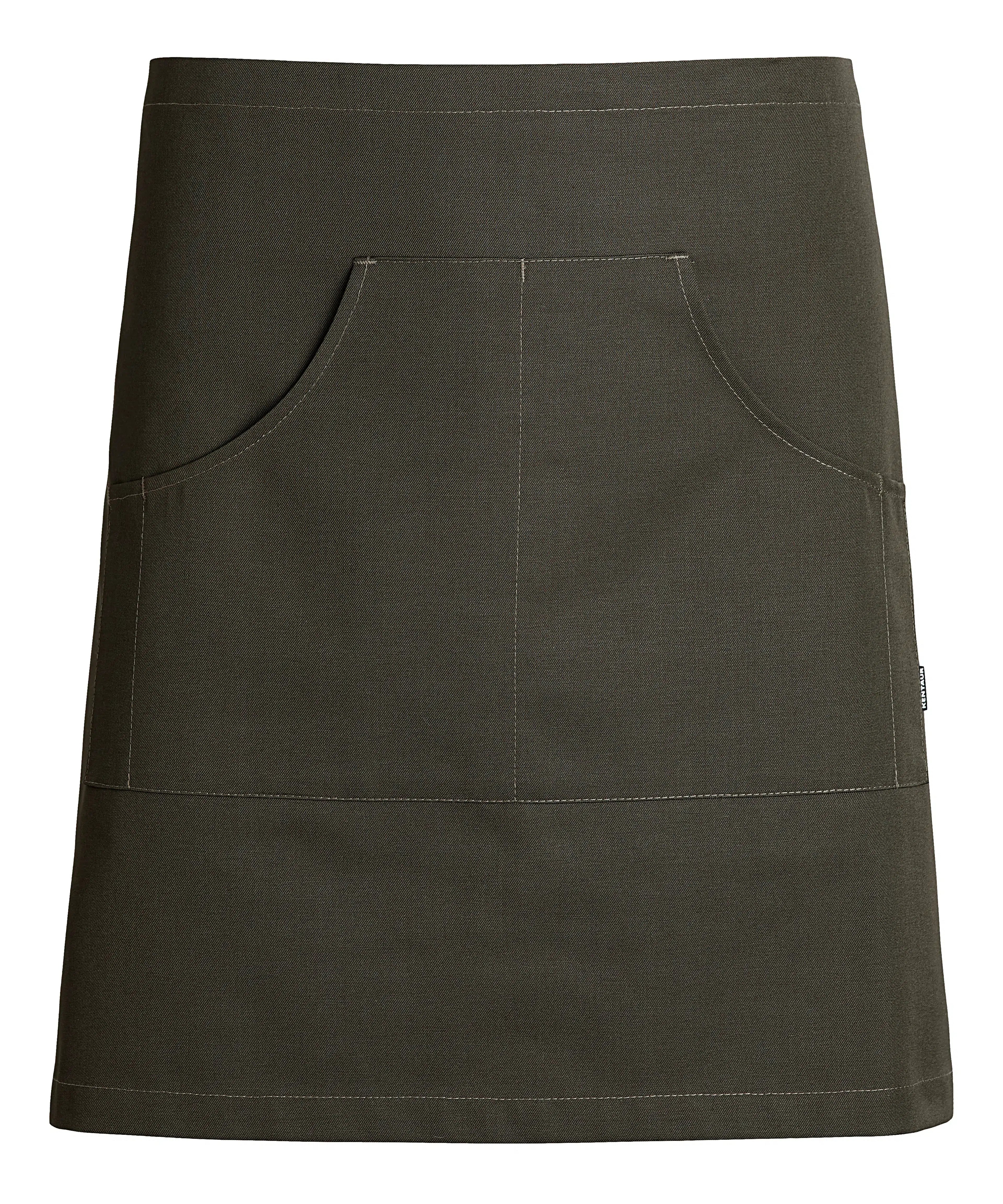 3007 Short Apron With Pocket