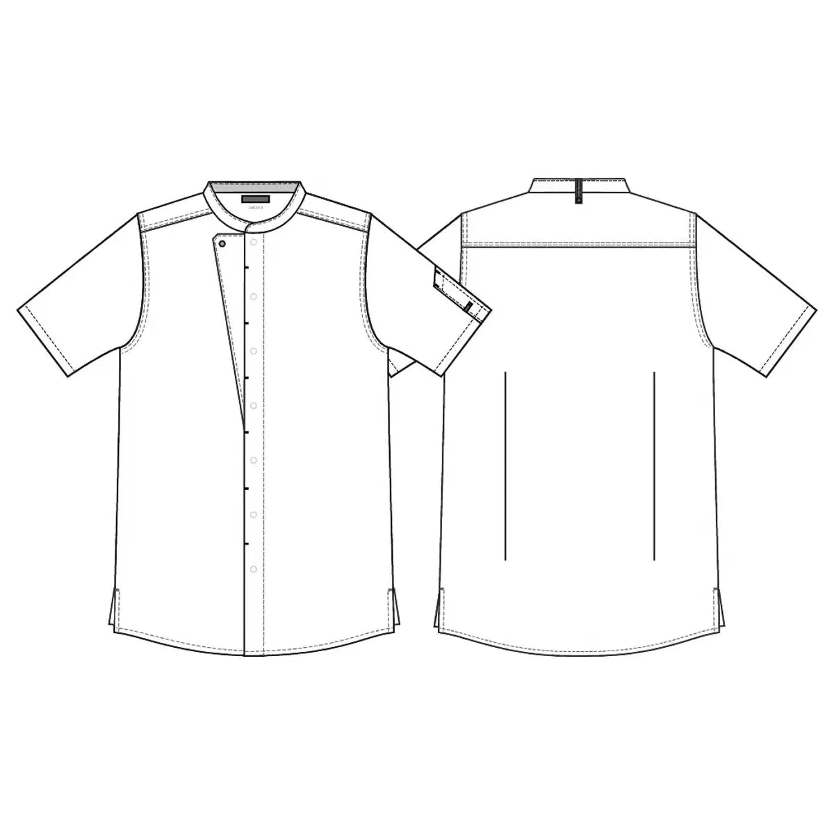 Chef Coat Short Sleeve Unisex 23516