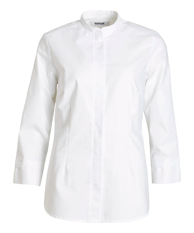 Kentaur 15478 women's Oxford shirt in white, front