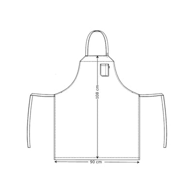 Bib Apron With Pocket 31550
