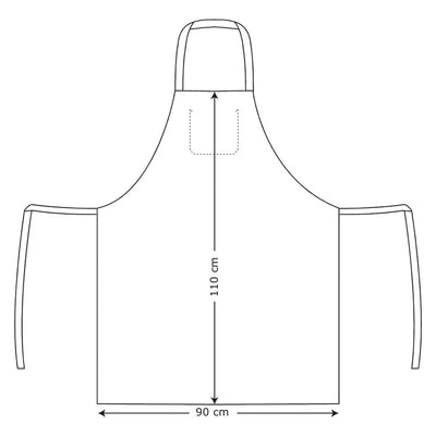 Bib Apron Extra Wide 3151