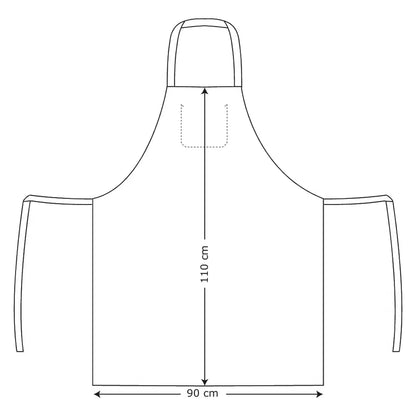 Bib Apron Extra Wide 3151